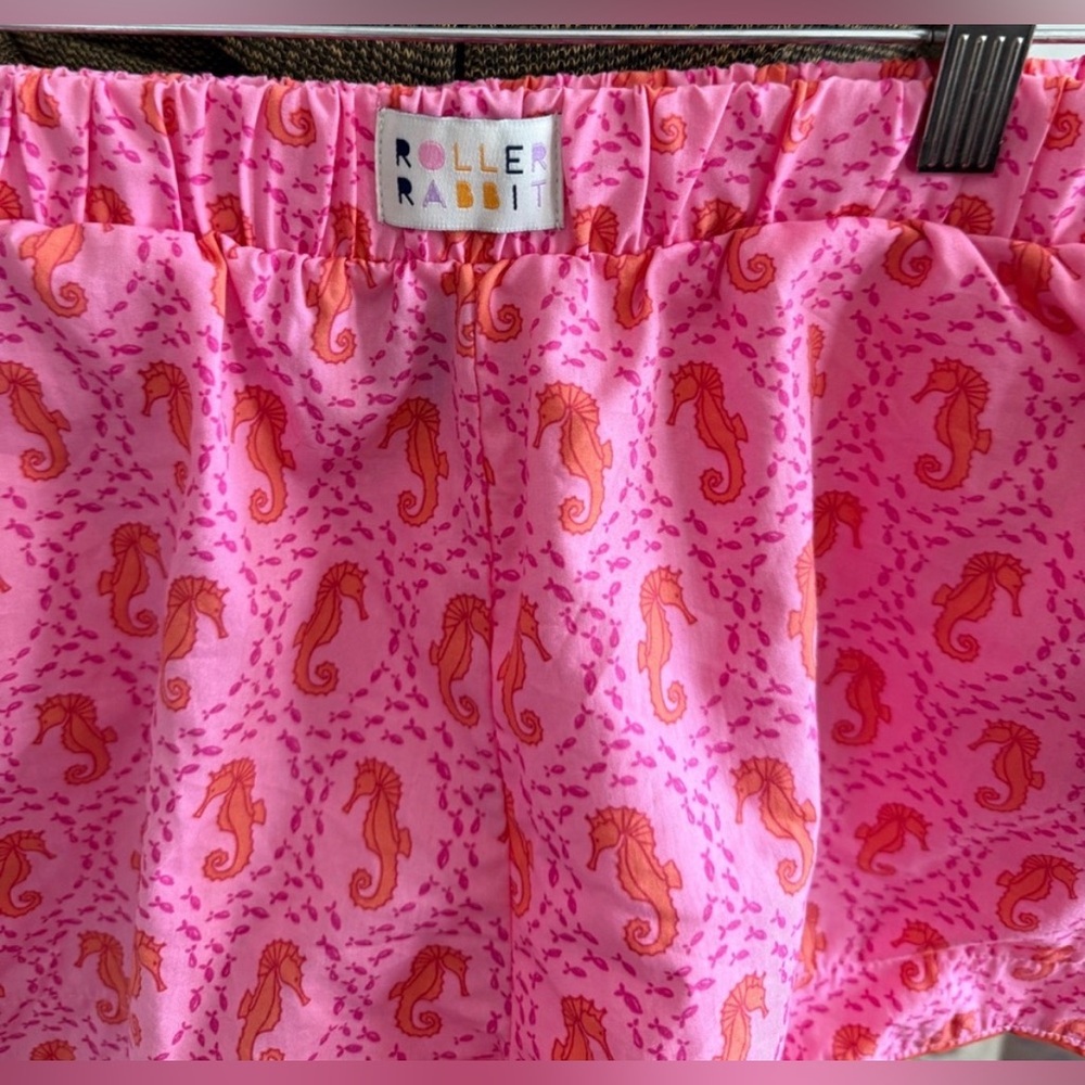 Roller Rabbit x Target Pink Seahorse Print Shorts -Small - NWT - Picture 5 of 8